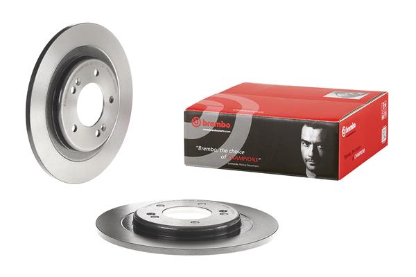 BREMBO 1001538633 08.C250.11 - Hátsó féktárcsa