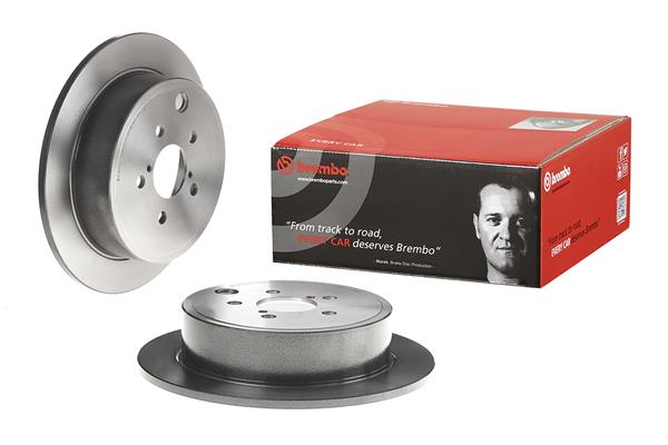BREMBO 1001538635 08.C252.11 - Hátsó féktárcsa