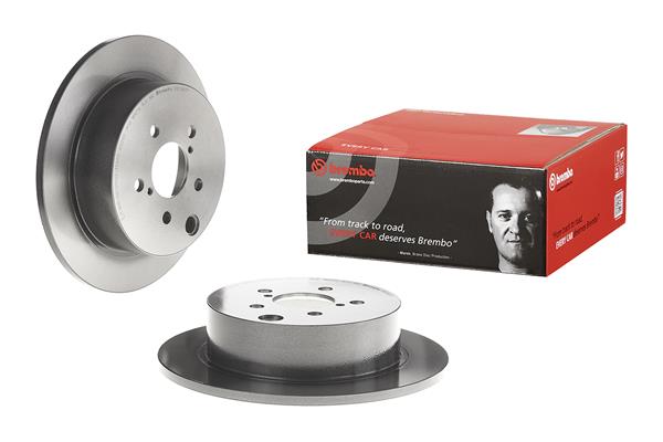 BREMBO 1001538692 08.C661.11 - Hátsó féktárcsa