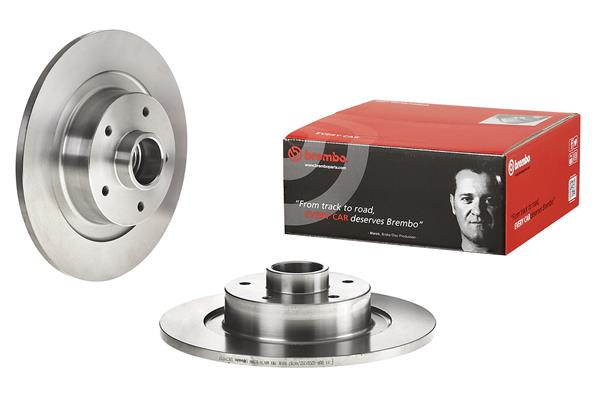 BREMBO BRE08.C742.37 Féktárcsa