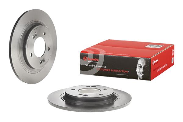 BREMBO 1001872576 08.D220.11 - Hátsó féktárcsa