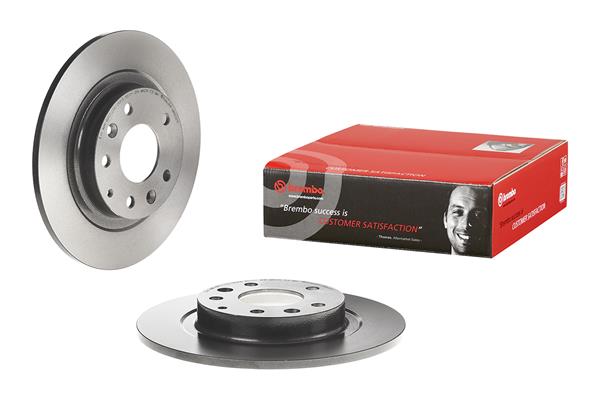 BREMBO 1001955774 08.D222.11 - Hátsó féktárcsa