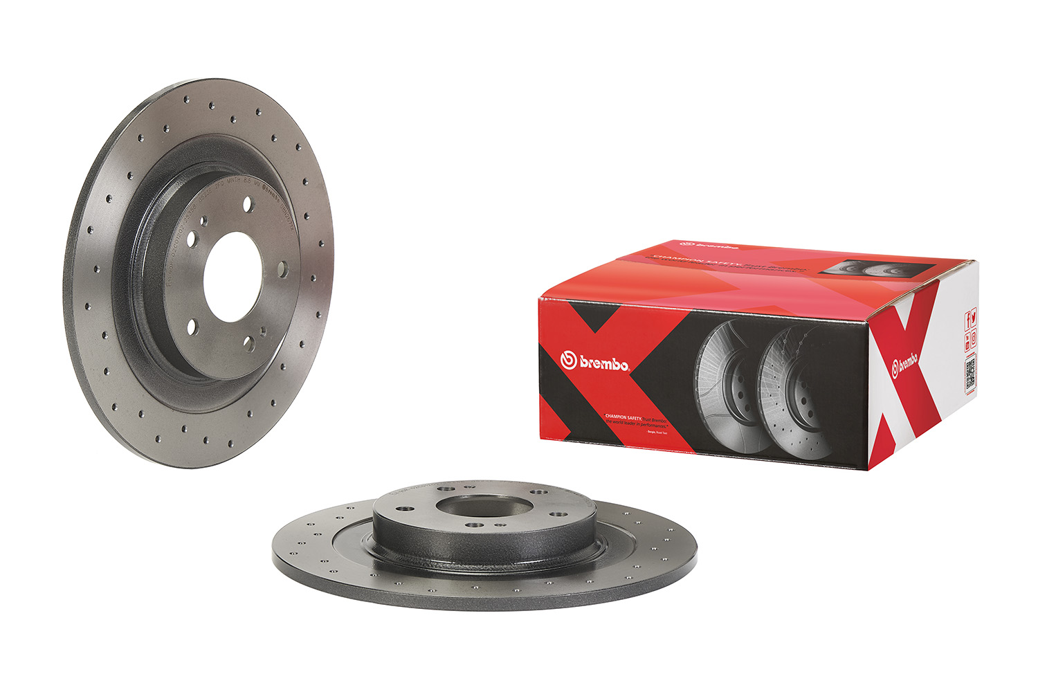 BREMBO BRE08.N267.1X Féktárcsa