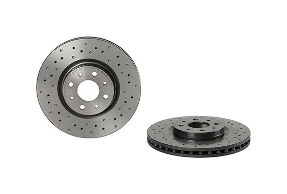 BREMBO BRE09.5180.3X féktárcsa