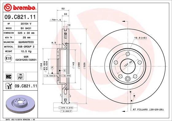 BREMBO  FĂŠktĂĄrcsa