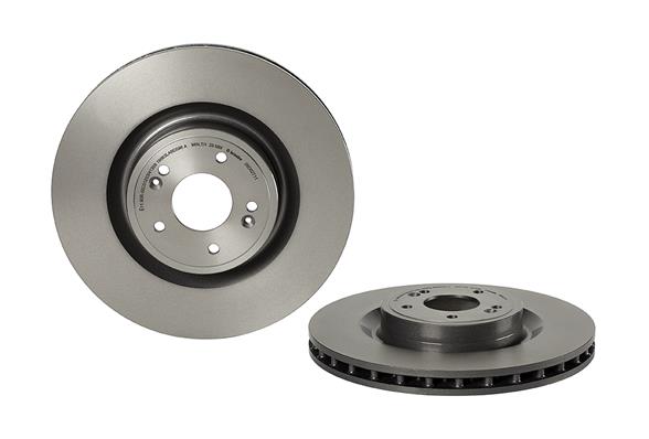 BREMBO 1001872581 09.D027.11 - Első féktárcsa