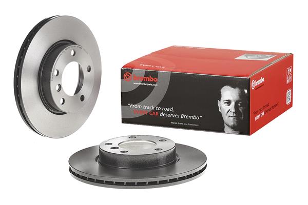 BREMBO 1000836958 09.5390.31 - Első féktárcsa