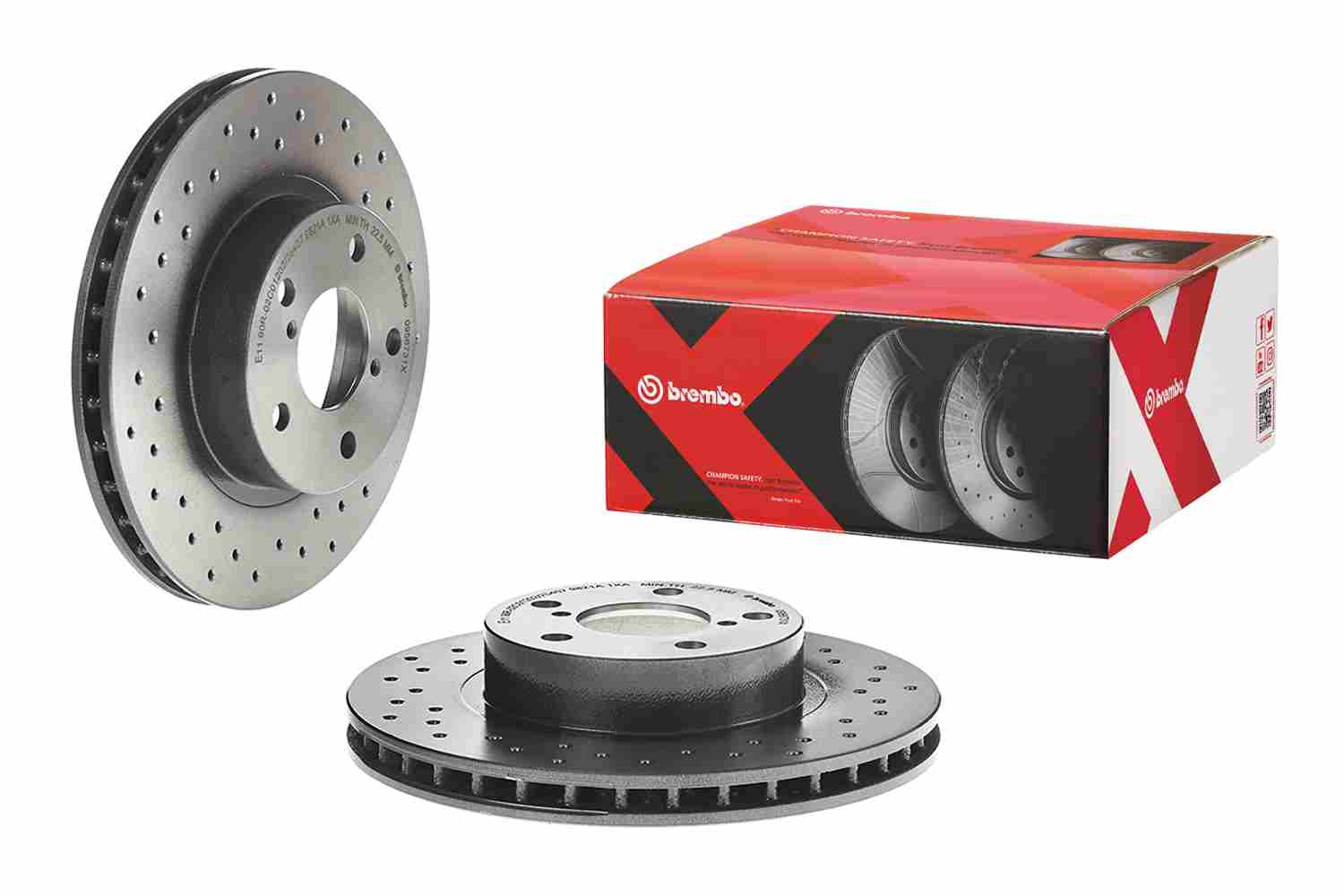 BREMBO BRE09.5673.1X féktárcsa