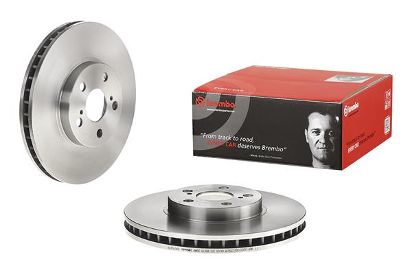 BREMBO 1001538730 09.6708.10 - Első féktárcsa