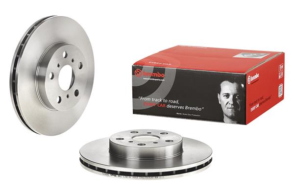 BREMBO 1000243688 09.6803.10 - Első féktárcsa