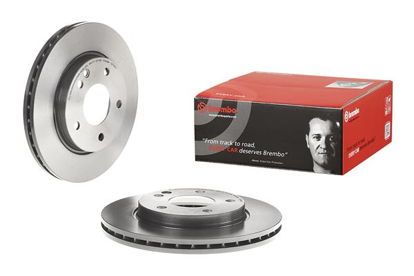 BREMBO 1001538803 09.7359.21 - Első féktárcsa