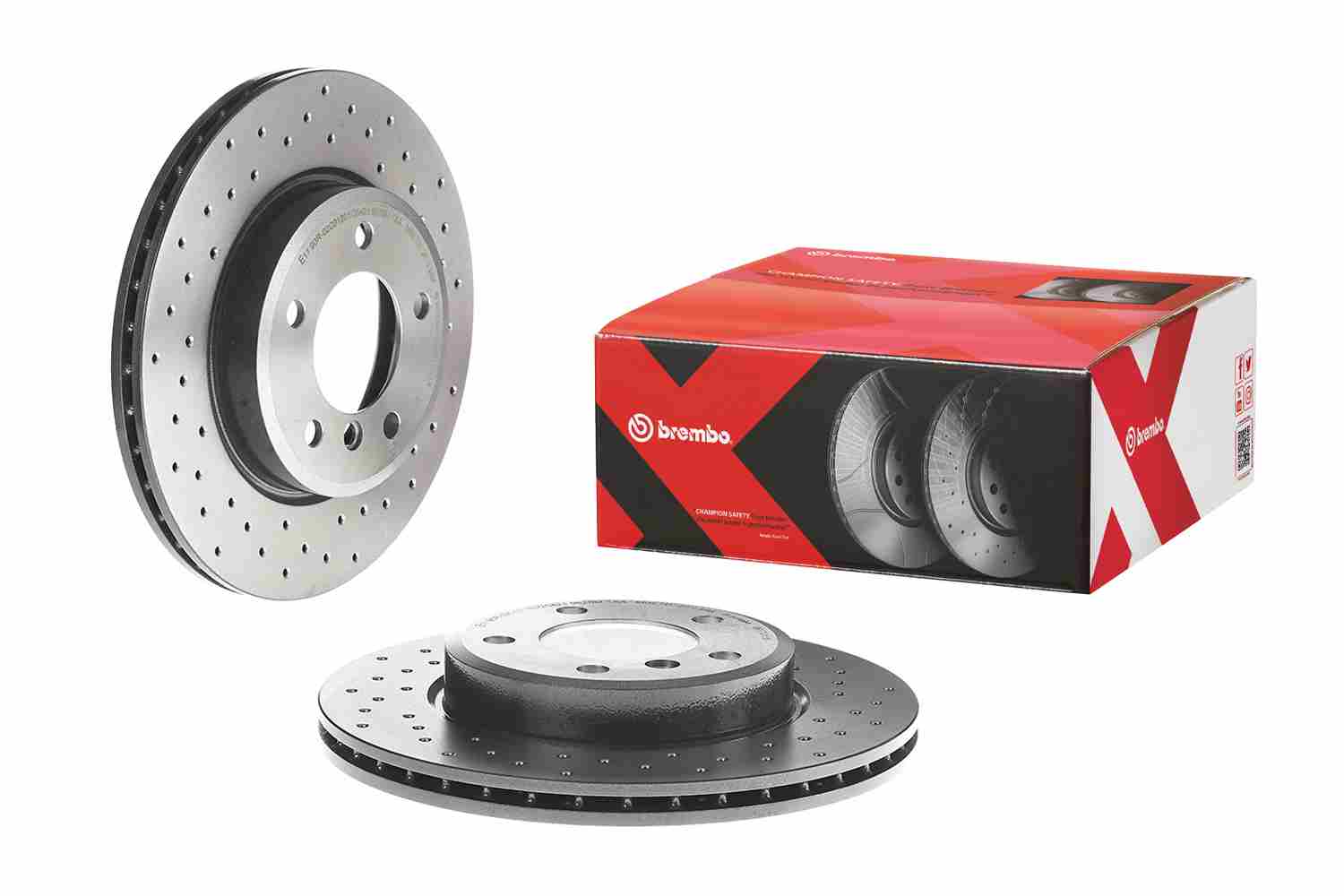 BREMBO 1001739403 09.7701.1X - Első féktárcsa