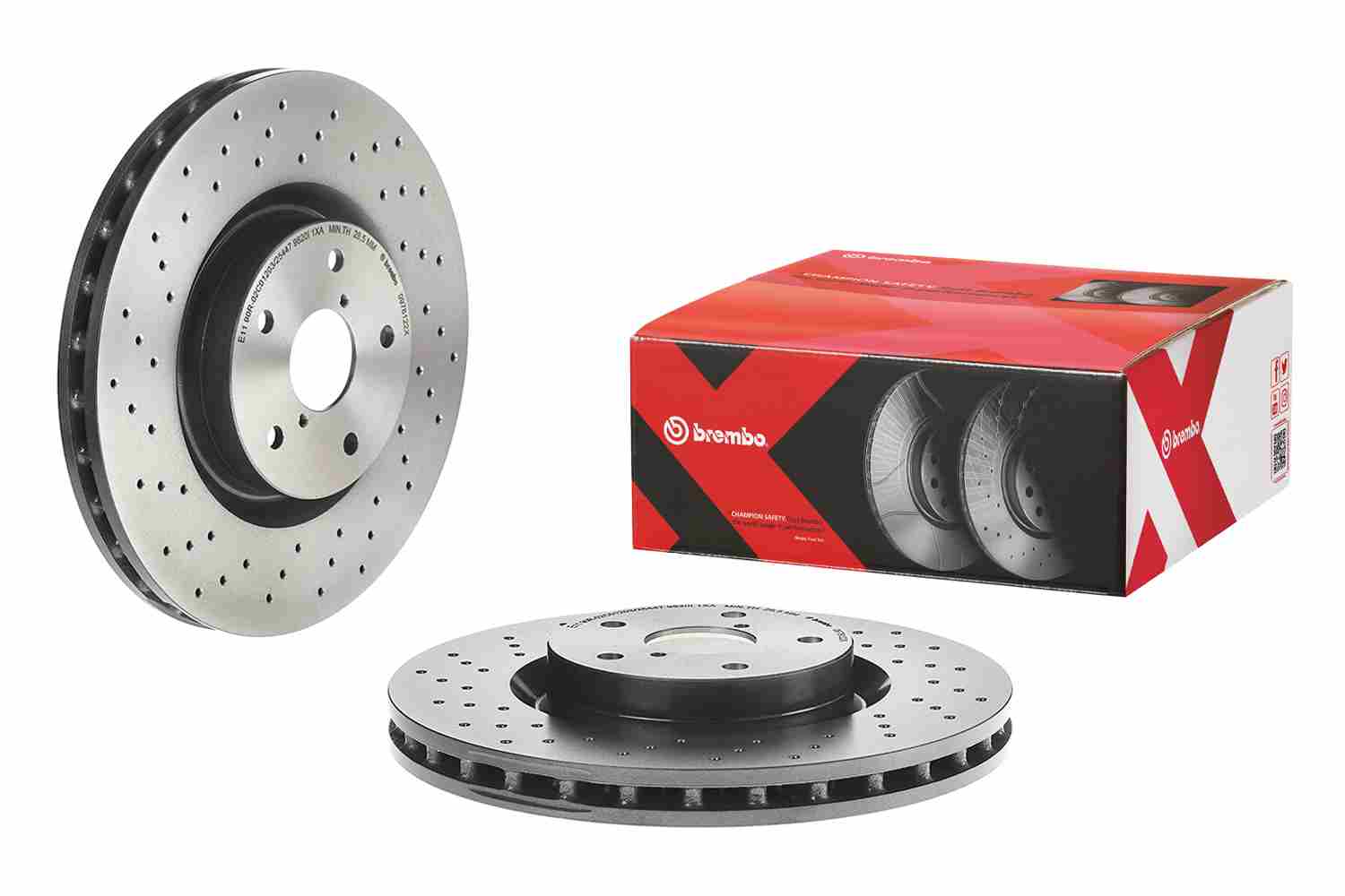 BREMBO 09.7812.2X Féktárcsa