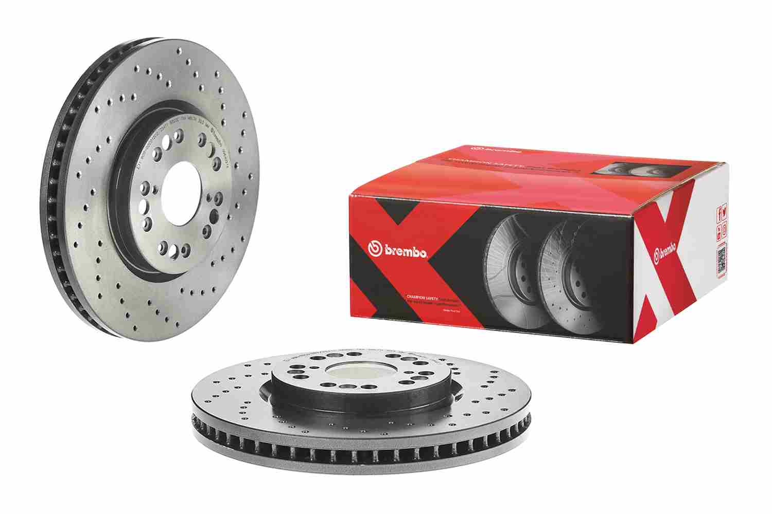 BREMBO BRE09.8402.1X Féktárcsa