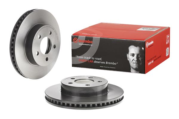 BREMBO 1001235138 09.8864.11 - Első féktárcsa