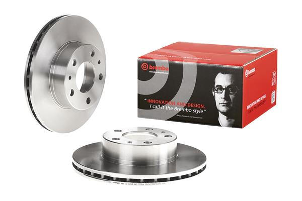 BREMBO 1001538924 09.8931.21 - Első féktárcsa