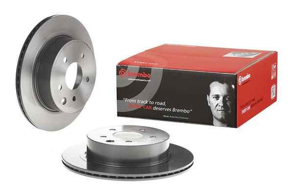 BREMBO BRE09.8969.21 Féktárcsa
