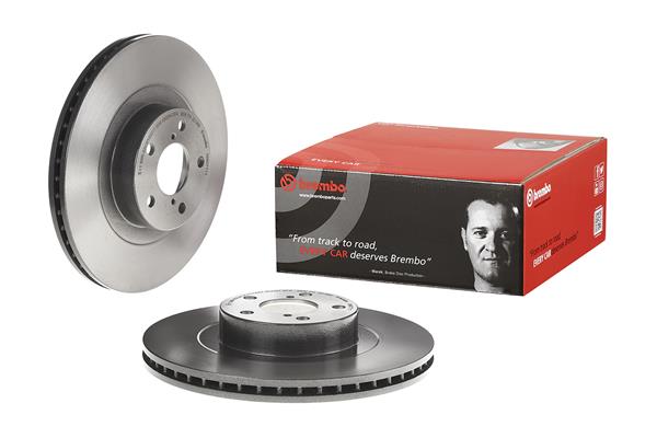 BREMBO 1001032818 09.9077.11 - Első féktárcsa