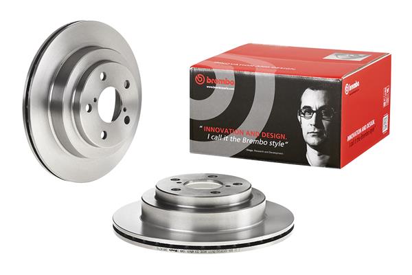 BREMBO 1001538989 09.9147.10 - Hátsó féktárcsa