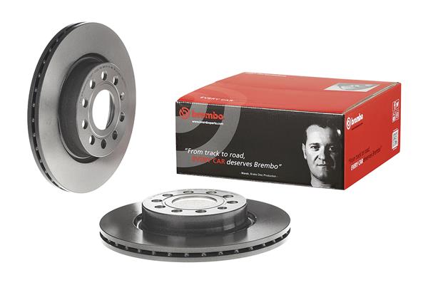 BREMBO 1001224777 09.9167.11 - Első féktárcsa