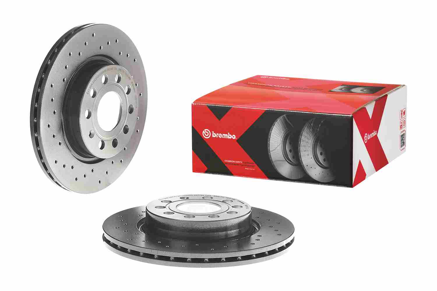 BREMBO 09.9167.1X Féktárcsa