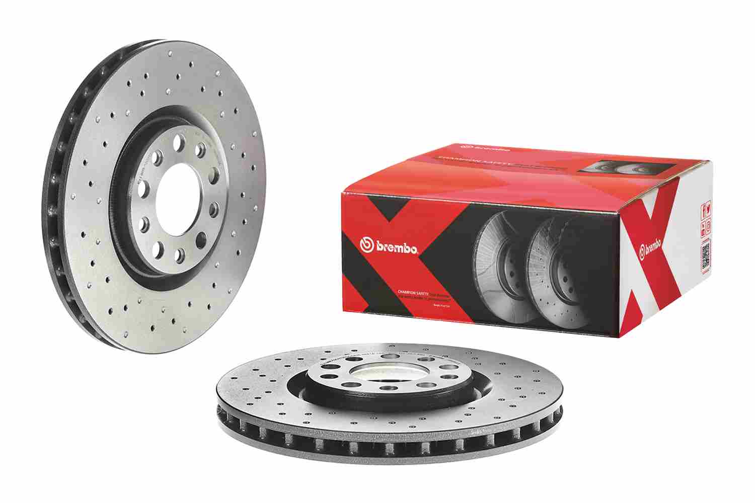 BREMBO 09.9363.2X Féktárcsa
