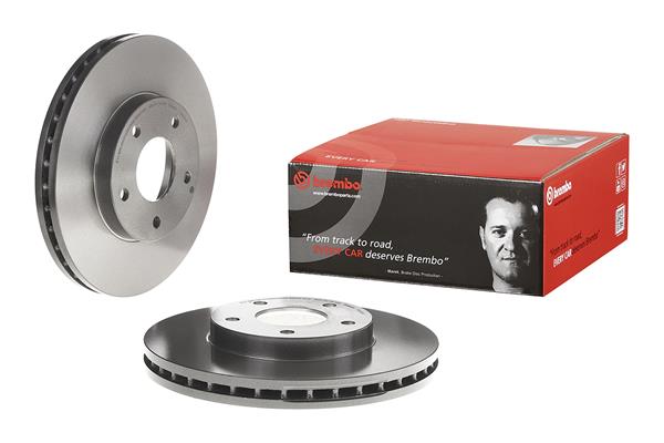 BREMBO 1001539004 09.9368.11 - Első féktárcsa