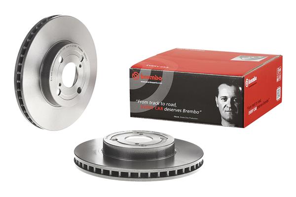 BREMBO 1001537766 09.9824.11 - Első féktárcsa