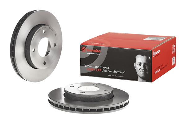 BREMBO 1001537839 09.9991.11 - Első féktárcsa