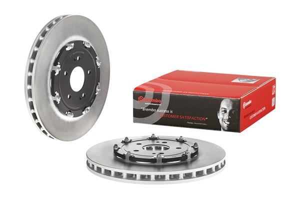 BREMBO 1001537862 09.A193.13 - Első féktárcsa