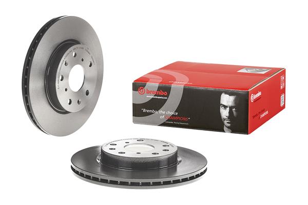 BREMBO 1001537878 09.A296.11 - Első féktárcsa