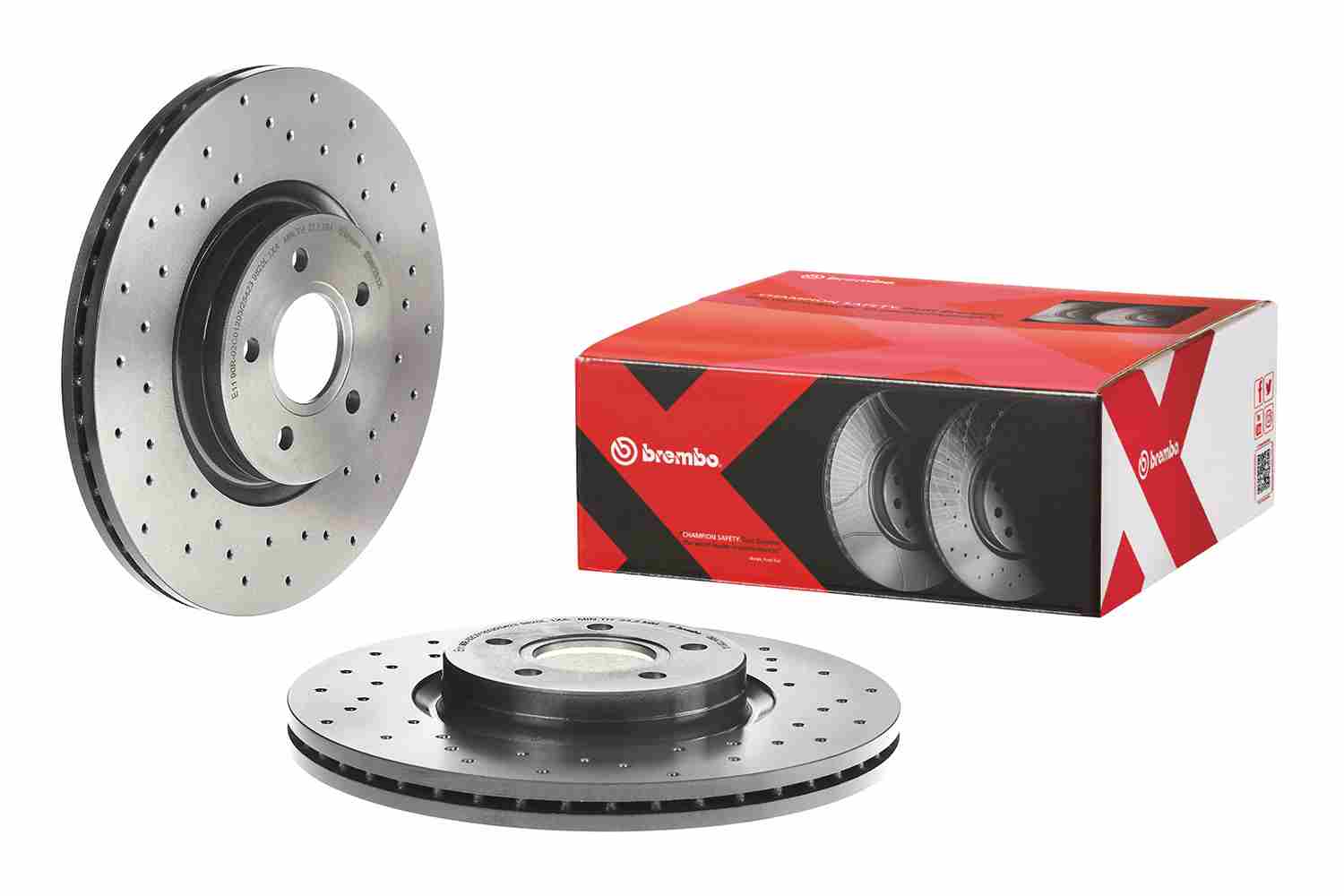 BREMBO BRE09.A728.1X Féktárcsa