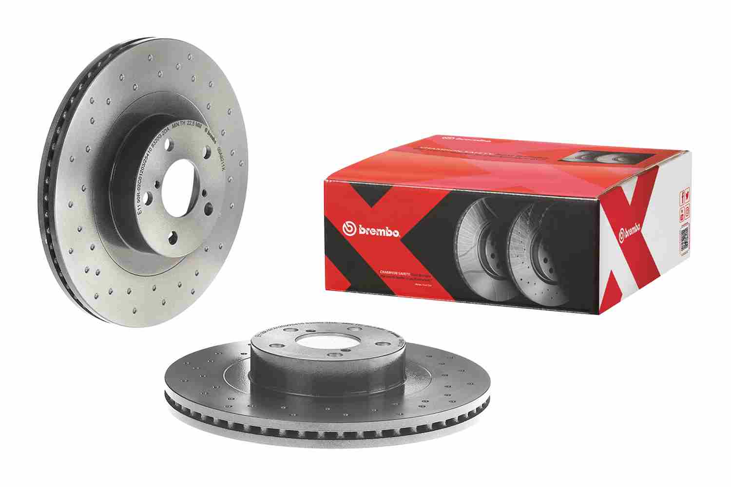 BREMBO BRE09.A921.1X Féktárcsa