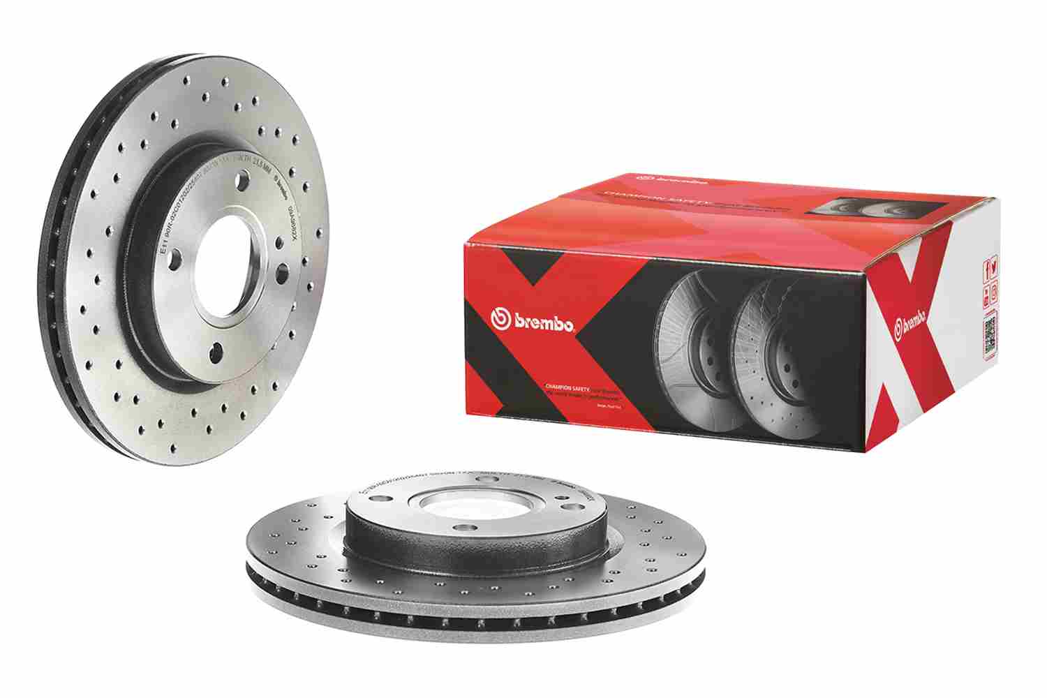 BREMBO 09.A968.2X Féktárcsa