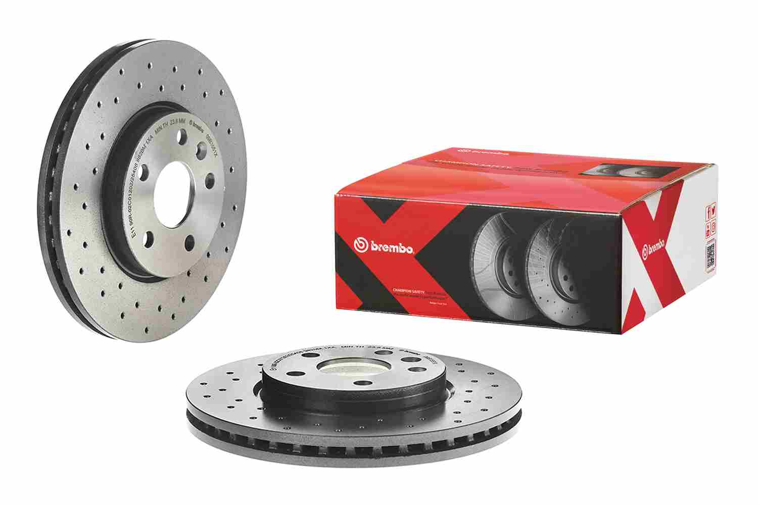 BREMBO 09.B355.1X Féktárcsa