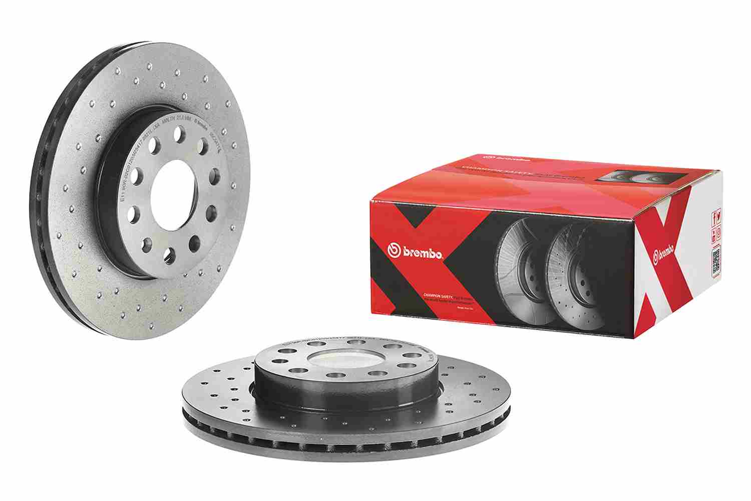 BREMBO 1009152668 09.C547.1X - Első féktárcsa