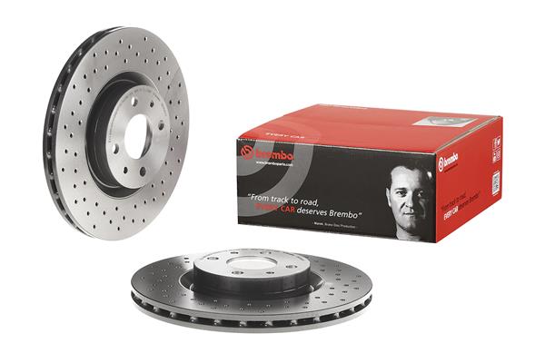 BREMBO 1001457523 09.C645.11 - Első féktárcsa