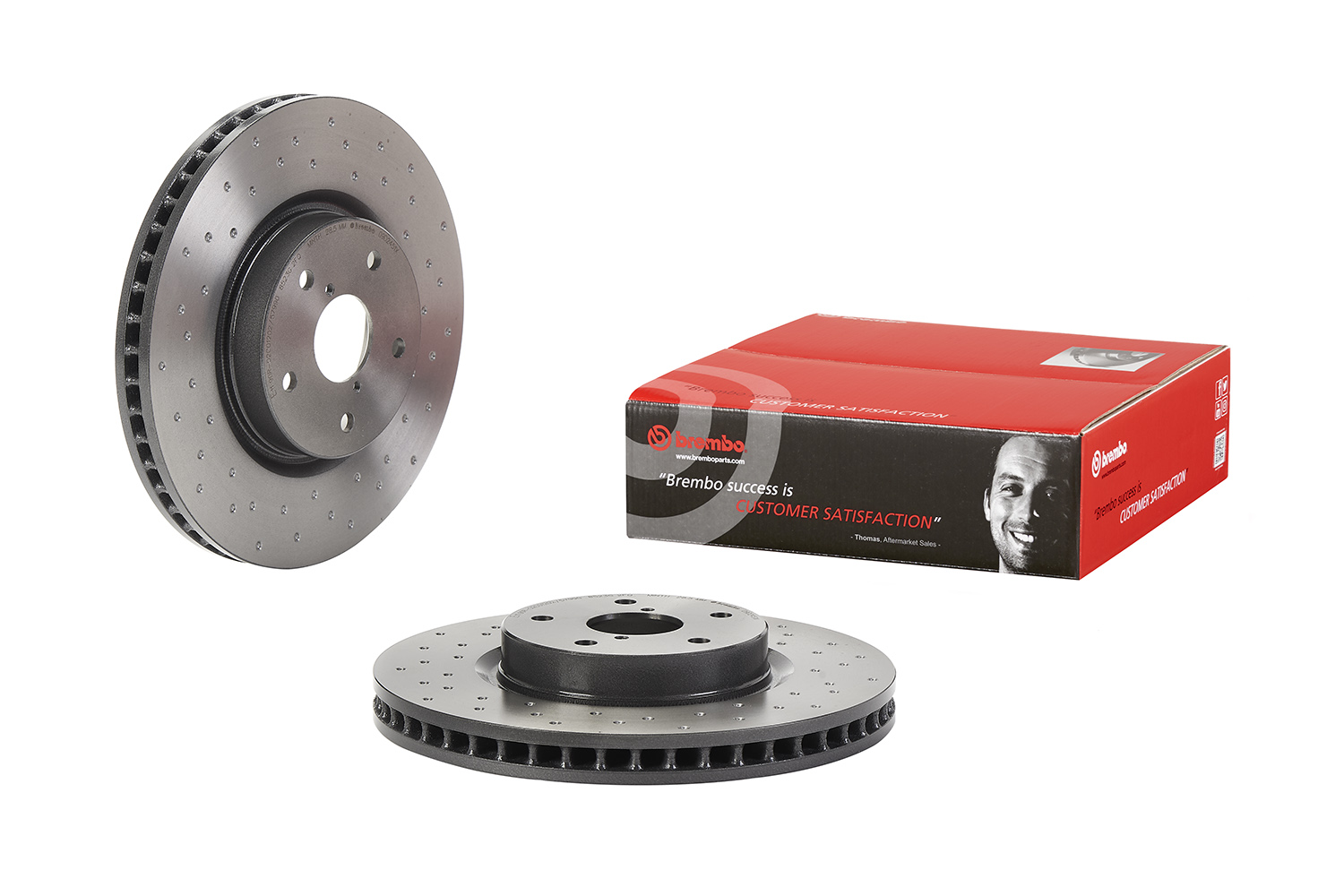 BREMBO BRE09.D245.1X féktárcsa
