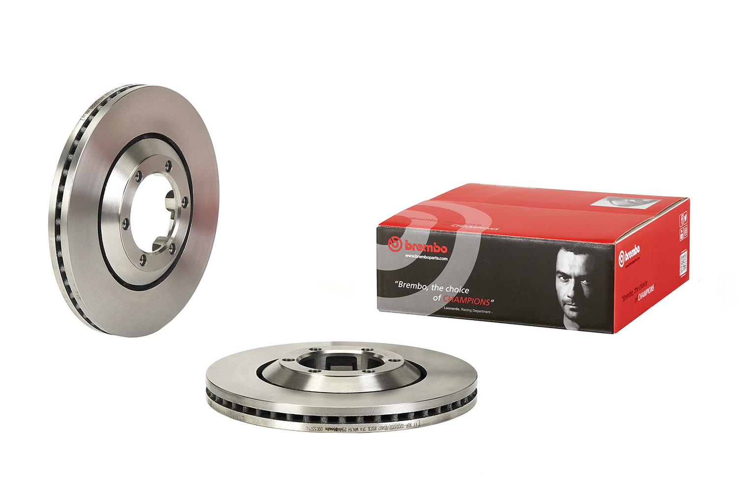 BREMBO BRE09.E537.10 Féktárcsa