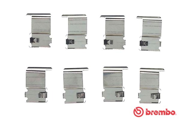BREMBO BREA02242 tartozékkészlet, tárcsafékbetét