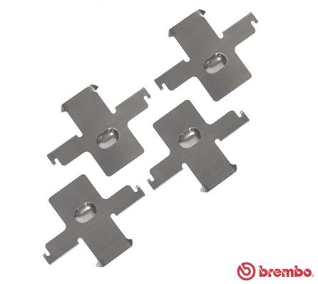 BREMBO BREA 02 290 Rögzítő készlet fékbetéthez