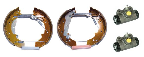 BREMBO K06005 Fékpofakészlet kézifékhez, rögzítőfékhez, dobfékhez