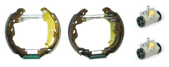 BREMBO K83013 Fékpofakészlet kézifékhez, rögzítőfékhez, dobfékhez