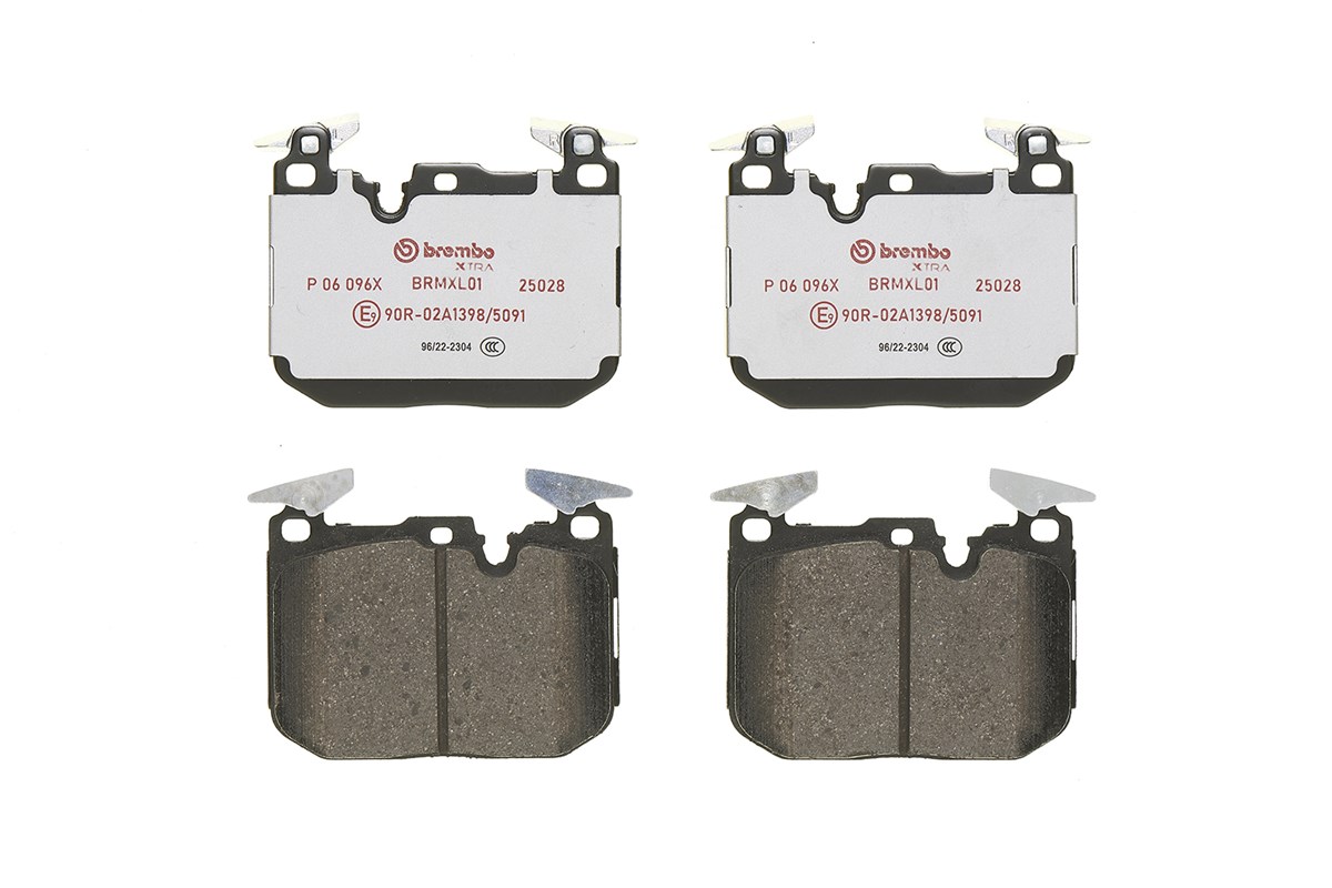 BREMBO BREP06096X fékbetét készlet, tárcsafék