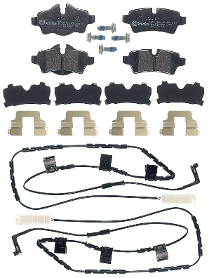 BREMBO 1001856801 P06103 - HÁTSÓ FÉKBETÉT KÉSZLET