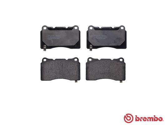 BREMBO 1001062345 P09004 - Fékbetét készlet