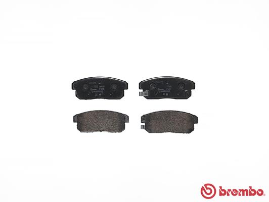 BREMBO BP10005 Fékbetét készlet, tárcsafék