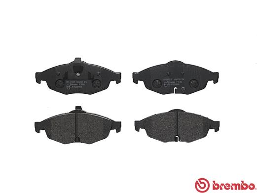 BREMBO BP11016 Fékbetét készlet, tárcsafék