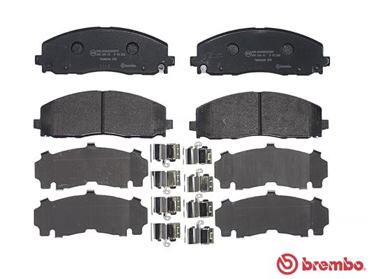 BREMBO 1001538662 P11035 - Első fékbetét készlet