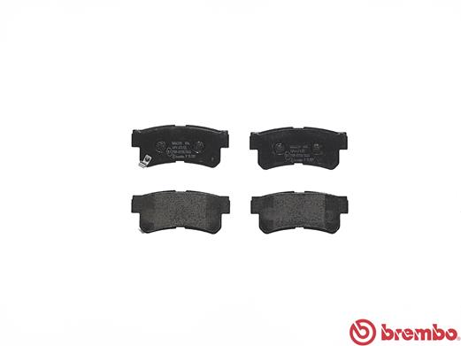 BREMBO BREP15009 fékbetét készlet, tárcsafék